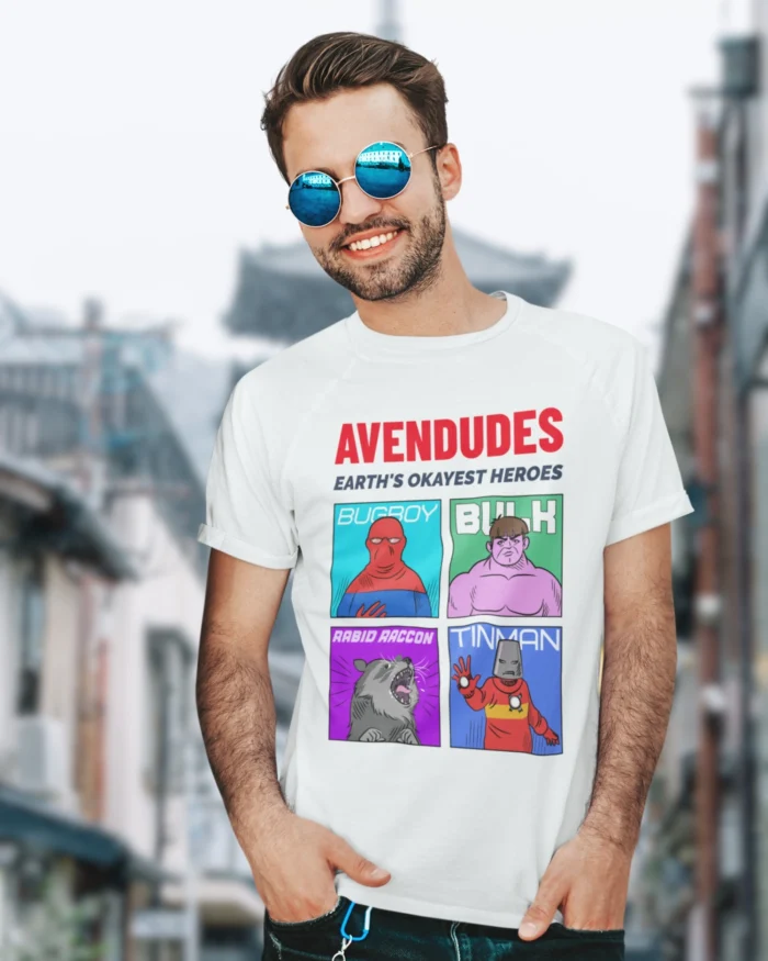 Avendudes Graphic White T shirt 2