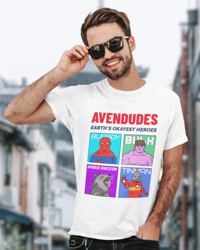 Avendudes Graphic White T shirt