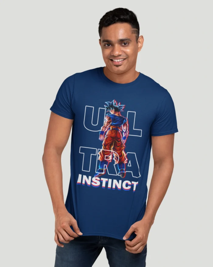 Goku Ultra Graphic Blue T shirt 2