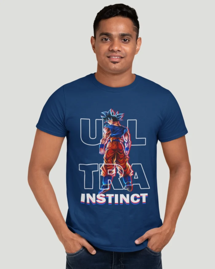 Goku Ultra Graphic Blue T shirt 3