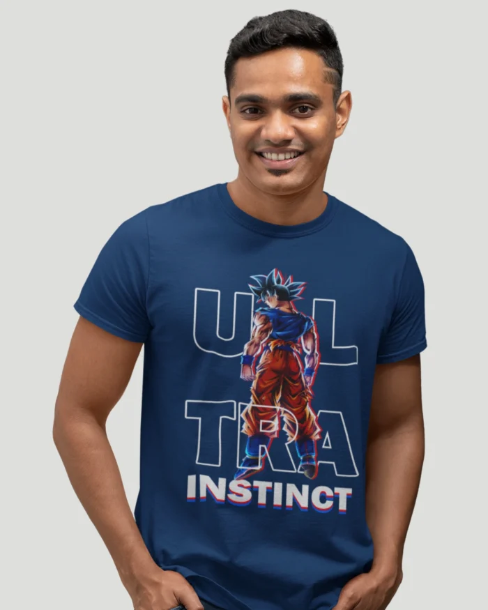 Goku Ultra Graphic Blue T shirt 4