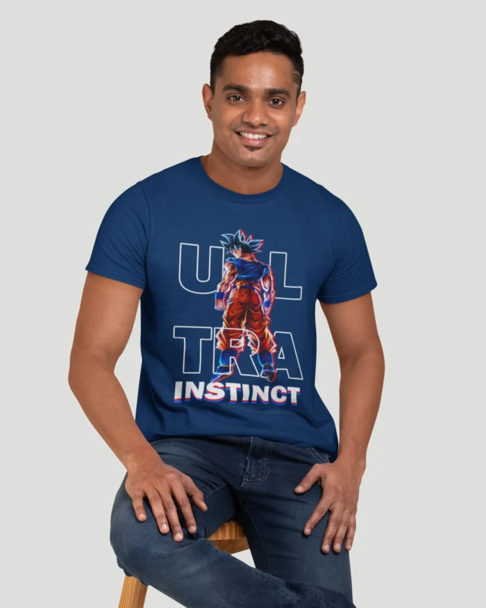 Goku Ultra Graphic Blue T shirt