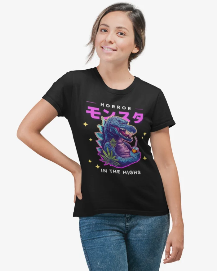 Horror Monster Graphic T shirt 4