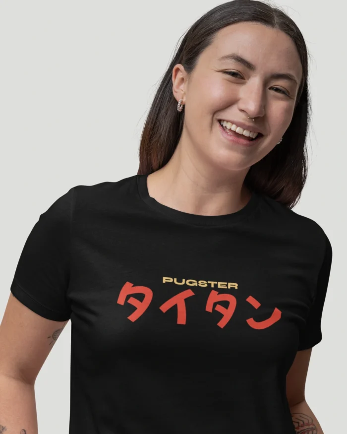 Titan Graphic Black T shirt 4