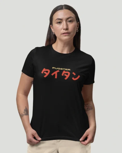 Titan Graphic Black T shirt