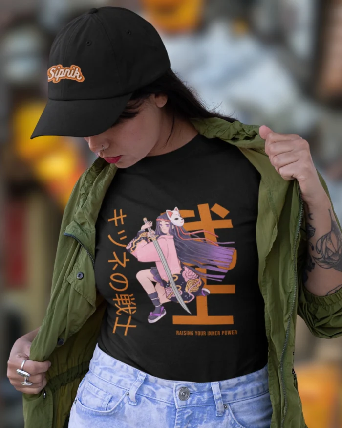 kimetsu no yaiba Black t shirt 4