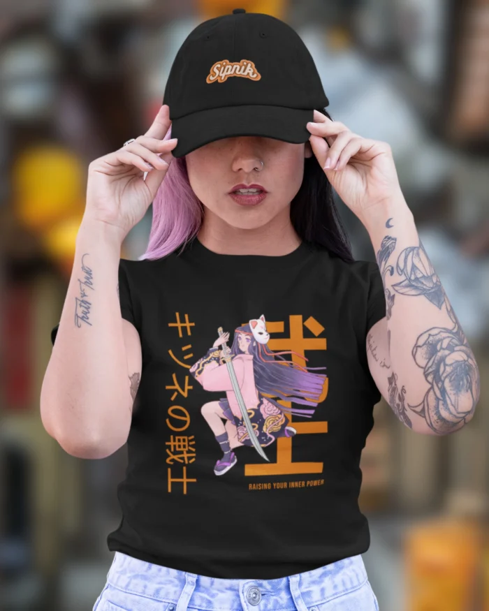 kimetsu no yaiba Black t shirt